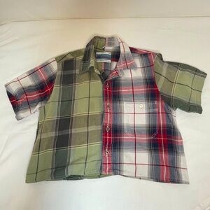 Urban Renewal Women’s Crop Top Buttondown size M
